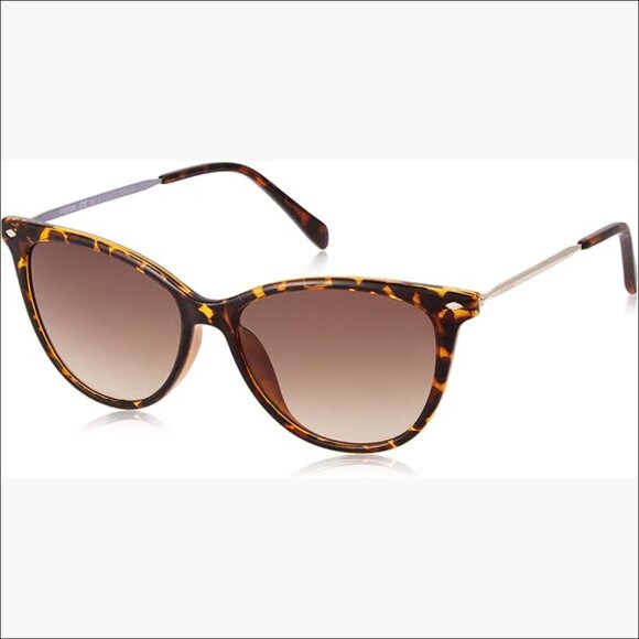 Cat Eye Sunglasses with Plastic Frames and UV Protection